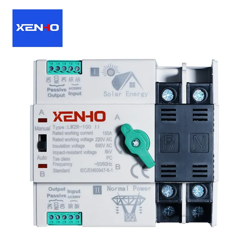 Διακόπτης αυτόματης μεταφοράς διπλής ισχύος